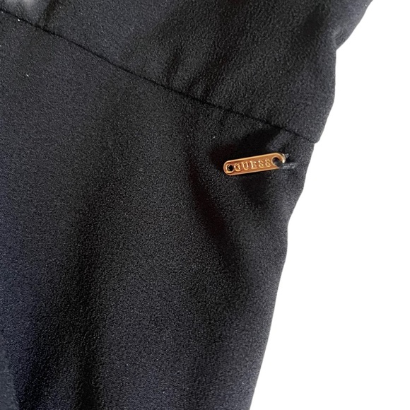 GUESS BLACK ROMPER / MAXI DRESS WITH CRISS CROSS CHEST SIZE XS - Picture 8 of 13